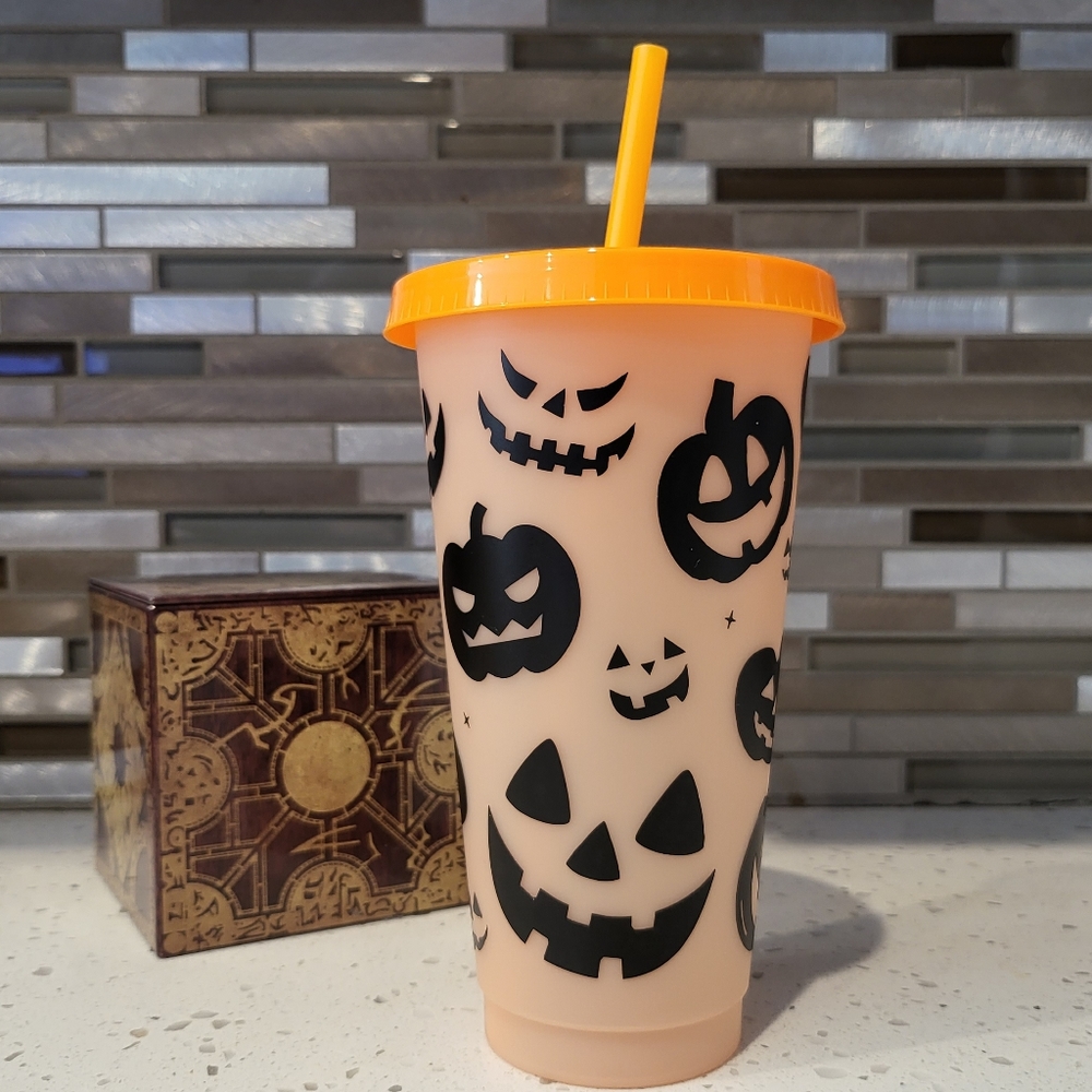 Jack-o-Lantern Color Changing Cup